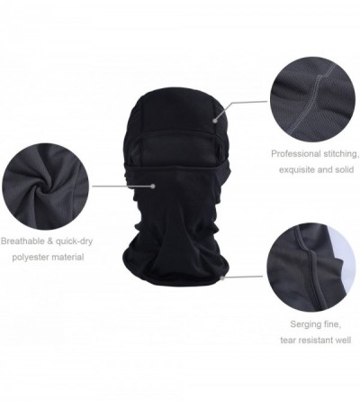 Balaclavas EAmber Balaclava Headwear Motorcycle Tactical - Black - CG185EWYLY5 $9.14