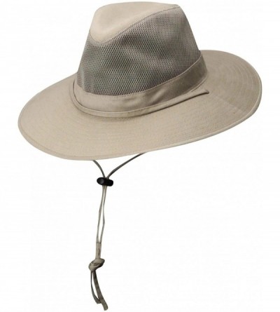 Sun Hats Outdoors Solarweave Treated Cotton Hat - Camel - C2113JLDSJT $81.49