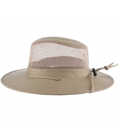 Sun Hats Outdoors Solarweave Treated Cotton Hat - Camel - C2113JLDSJT $40.25