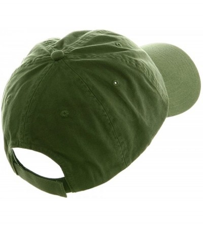 Baseball Caps Low Profile Dyed Cotton Twill Cap - Cactus - CK112GBY707 $12.20