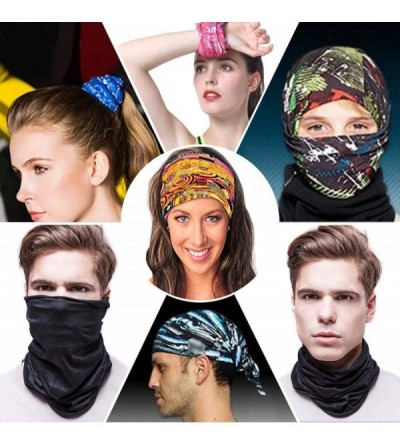 Balaclavas Unisex Multifunctional Seamless Bandana Face Mask Neck Gaiter Headwear Tube Mask Scarf - A-usa Flag - C51905LSUYY ...