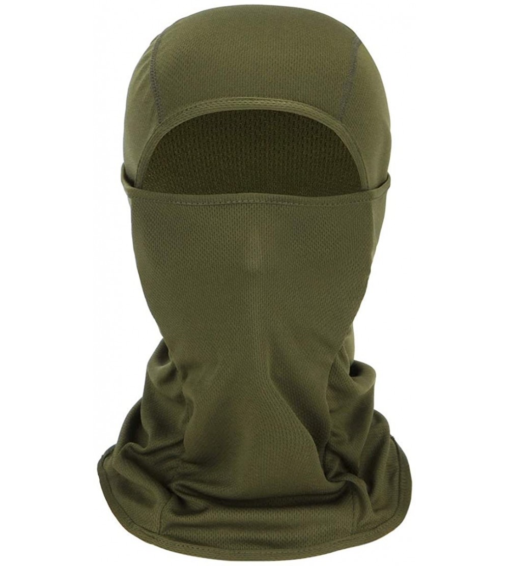 Balaclavas Balaclava Face Mask Men Summer Dust Uv Sun Breathable Mask for Hot Weather Women Outdoors Sports Scarf - CZ1986YQ2...