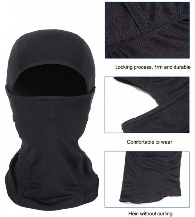 Balaclavas Balaclava Face Mask Men Summer Dust Uv Sun Breathable Mask for Hot Weather Women Outdoors Sports Scarf - CZ1986YQ2...