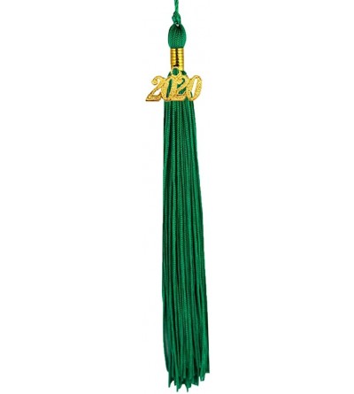 Skullies & Beanies 2020 Matte Graduation Cap with Tassel for High School College Graduates - Forest Green - C9195R63SDI $16.91