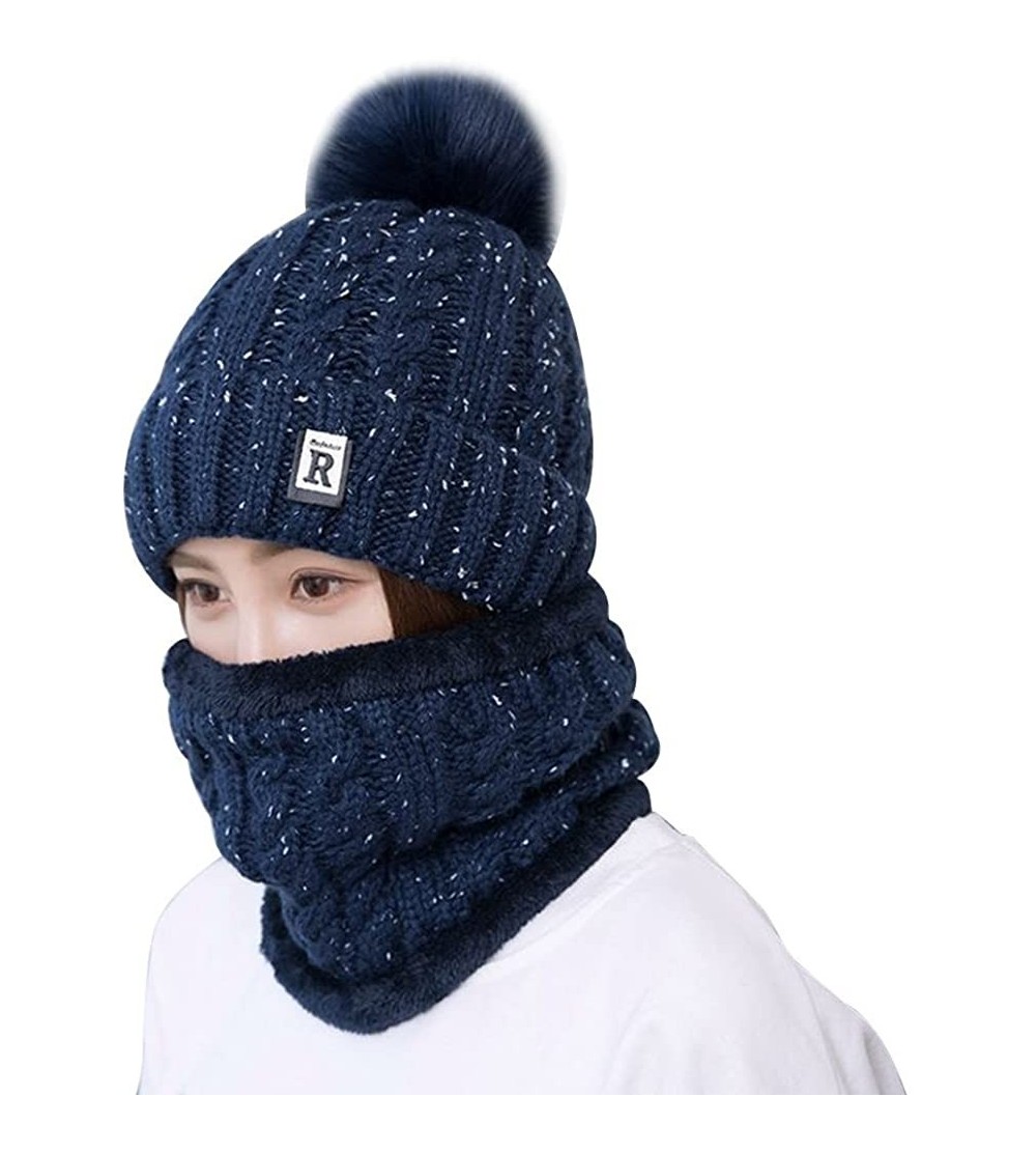 Skullies & Beanies Winter Knitting Cashmere Slouchy - C4188RT74X4 $15.82