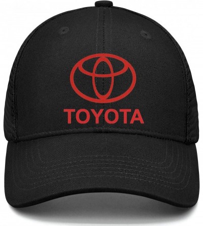 Baseball Caps All Cotton Golf Cap Classic Snapback Printed Mesh Hats - Black-106 - C918UOQR56Z $18.95