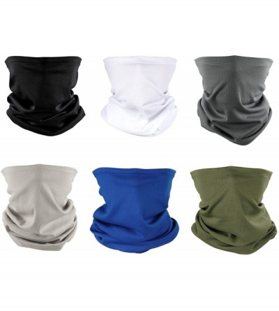 Balaclavas Breathable Face Cover UV Protection Neck Gaiter Face Scarf for Outdoors Activities - Mix3 - C4198U8R8L5 $21.21