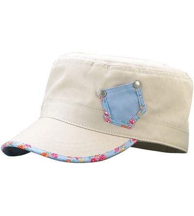 Baseball Caps Ladies' Twill Cap - Stone - CA11057TFW9 $12.79