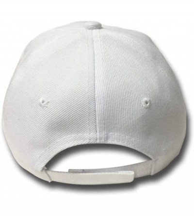 Baseball Caps Rose Embroidered Adjustable Hat- Couples Baseball Sun Visor Cap - White - CO189N6M6DN $10.83