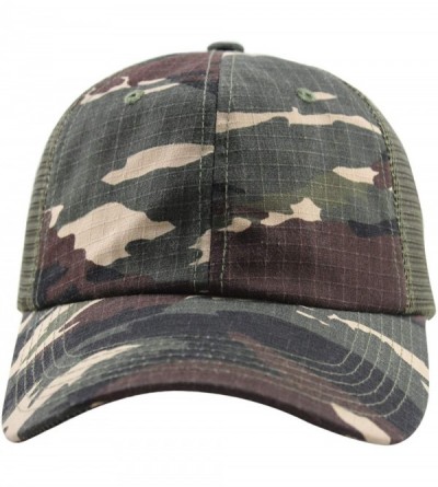 Baseball Caps Men Women Washed Distressed Twill Cotton Baseball Cap Vintage Adjustable Dad Hat - Camo-3 - CT18Y8MQSKQ $10.68