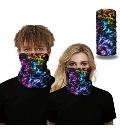 Balaclavas Sun UV Neck Gaiter Face Scarf Balaclava Mouth Bandanas for Men Women for Sports - Galaxy E - CP198S3NW63 $10.18