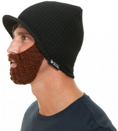 Skullies & Beanies The Original Snowbearder Jeep Cap - Black - CG116R011L1 $25.53