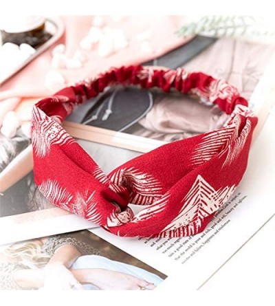 Headbands Fashion Cross Stretchy Elastic Headbands Headscarf Cute Hair Band Accessories for Girls - Style-1 - CK18HTC8UGR $6.32