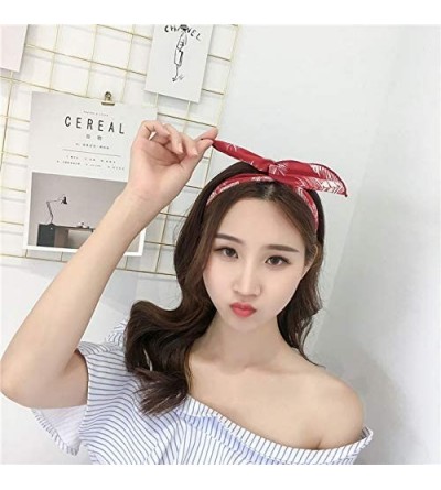 Headbands Fashion Cross Stretchy Elastic Headbands Headscarf Cute Hair Band Accessories for Girls - Style-1 - CK18HTC8UGR $6.32