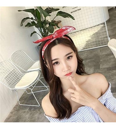 Headbands Fashion Cross Stretchy Elastic Headbands Headscarf Cute Hair Band Accessories for Girls - Style-1 - CK18HTC8UGR $6.32