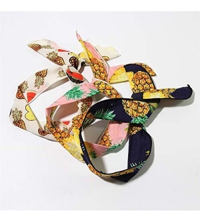 Headbands Fashion Cross Stretchy Elastic Headbands Headscarf Cute Hair Band Accessories for Girls - Style-1 - CK18HTC8UGR $6.32