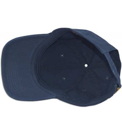 Baseball Caps Cotton Classic Dad Hat Adjustable Plain Cap Polo Style Low Profile Unstructured 1400 - Navy - CB12OCZL5RO $7.66