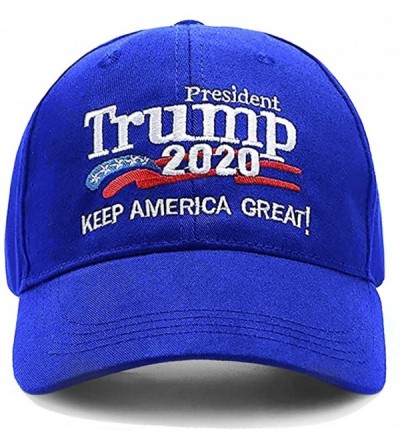 Baseball Caps Donald Trump 2020 Hat Keep America Great Embroidered MAGA USA Adjustable Baseball Cap - C-6-light Blue - C118A7...