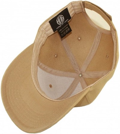 Baseball Caps ( Pack of 12 ) Classic Premium Baseball Cap Adjustable Size Plain Hat Unisex - Khaki - CY1865GNH6I $64.52