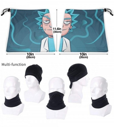 Balaclavas Rick and Morty Facemask Skimask/Thermal Neck Warmer/Seamless Neck Gaiter Shield Scarf - Cold Weather Balaclava - C...
