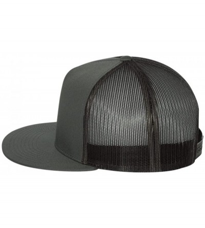 Baseball Caps Yupoong 6006W Unisex Adult Classic Two Tone Trucker Cap - Charcoal - CG11DU0IVM3 $9.52