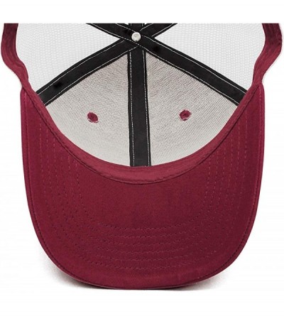 Baseball Caps Victory Motorcycle Logo Classic Baseball Adjustable Snapback - Maroon-39 - C418RI683DA $12.14