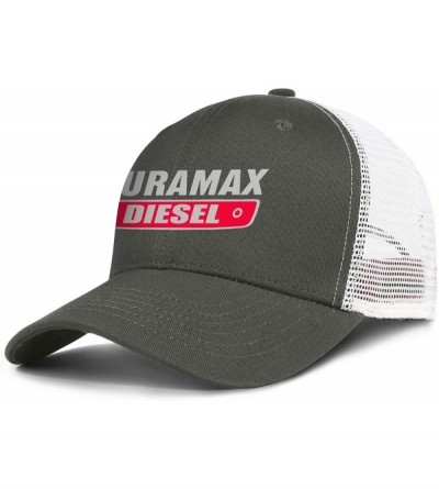 Baseball Caps Duramax Logo Women Mens Cute Baseball Cap Mesh Cap Dad Hats Visor Hats - Army_green-96 - C618X6EDRC0 $15.31