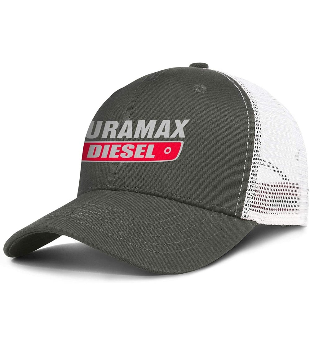 Baseball Caps Duramax Logo Women Mens Cute Baseball Cap Mesh Cap Dad Hats Visor Hats - Army_green-96 - C618X6EDRC0 $15.31