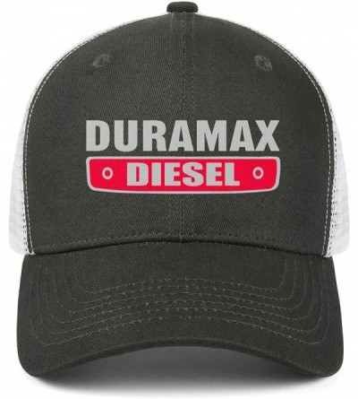 Baseball Caps Duramax Logo Women Mens Cute Baseball Cap Mesh Cap Dad Hats Visor Hats - Army_green-96 - C618X6EDRC0 $15.31