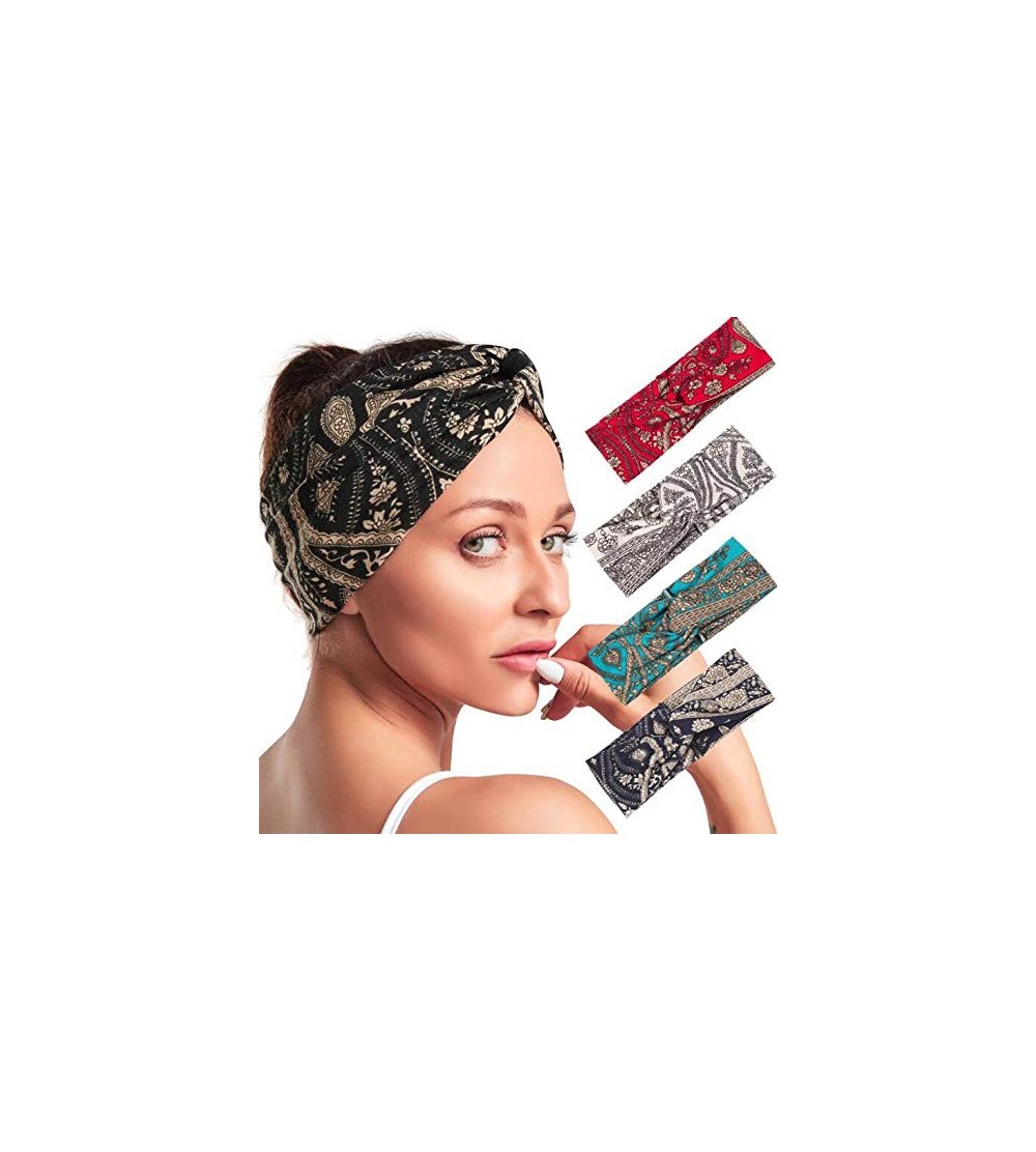 Headbands Headband Elastic Stretchy Accessories - CM18XT0D4NN $13.96