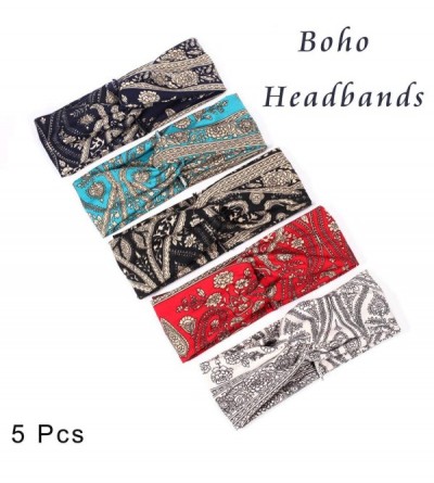 Headbands Headband Elastic Stretchy Accessories - CM18XT0D4NN $13.96