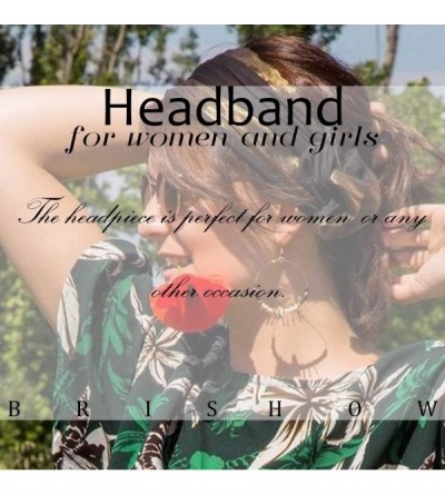 Headbands Headband Elastic Stretchy Accessories - CM18XT0D4NN $13.96