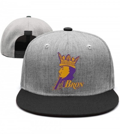 Skullies & Beanies Purple-LABRON-Creative-Word-Logo Printing Womens Mens Hip-hop Hat - Labron Crown Head-7 - CK18NEI7OZX $38.72