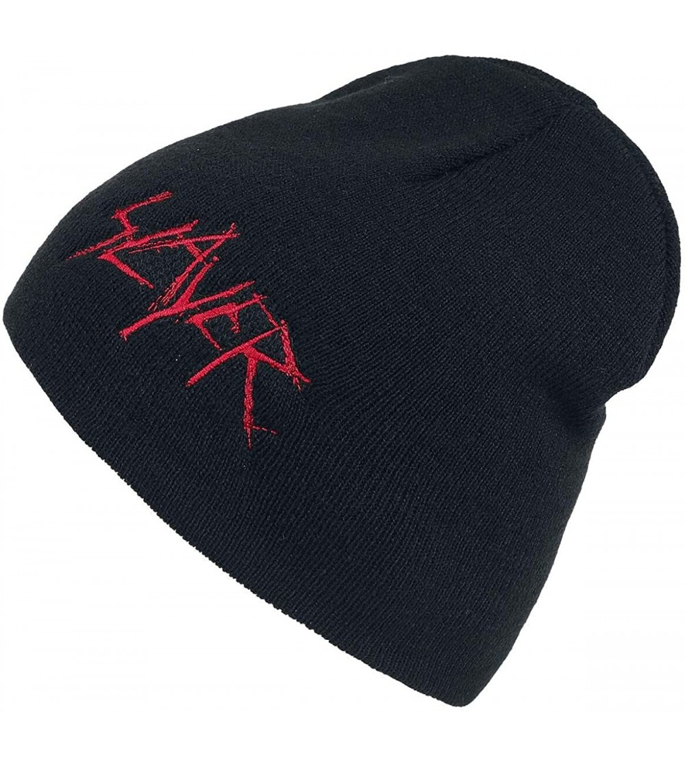 Skullies & Beanies Men's Beanie Black - CW114GPQX0N $19.49