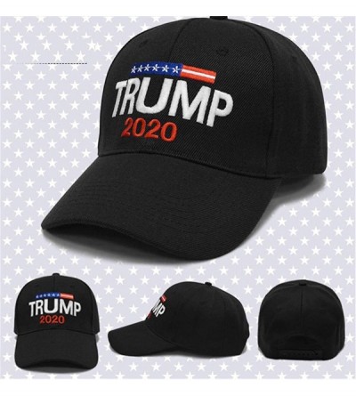 Baseball Caps Trump 2020 Baseball Caps for Men Women- Keep America Great Campaign Embroidered USA Hat American Flag Dad Hat -...