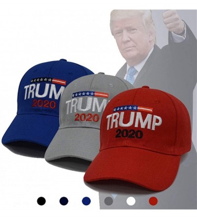 Baseball Caps Trump 2020 Baseball Caps for Men Women- Keep America Great Campaign Embroidered USA Hat American Flag Dad Hat -...