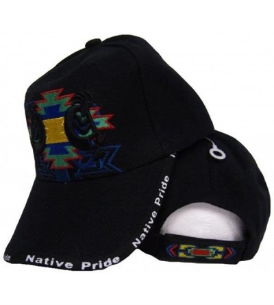 Baseball Caps Native American Native Pride Symbol Shadow Indian Black Ball Cap Hat - C2182Q4RGYT $26.23