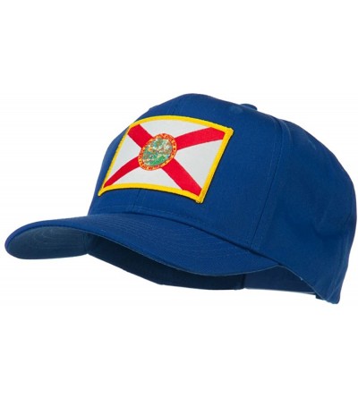 Baseball Caps Eastern State Florida Embroidered Patch Cap - Royal - CU18WS33XX8 $19.67