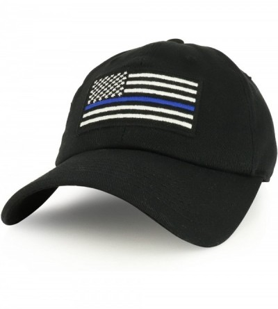 Baseball Caps USA American Flag Embroidered Adjustable Cotton Cap - Tbl - C41805G25KE $17.42