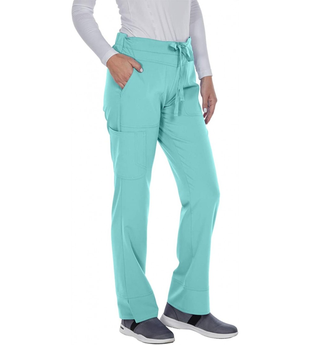 Headbands Grey's Anatomy Signature Women's 2207 3 Pocket Low Rise Scrub Pant - Opal - CU12NRL4BAO $61.90