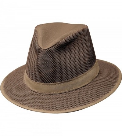 Cowboy Hats Safari Packable Breezer Hat - Earth - CK113EZBU5J $85.55