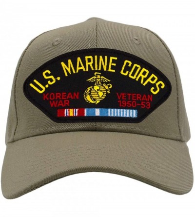 Baseball Caps US Marine Corps - Korean War Veteran Hat/Ballcap Adjustable One Size Fits Most - CM18K32M7HO $44.94