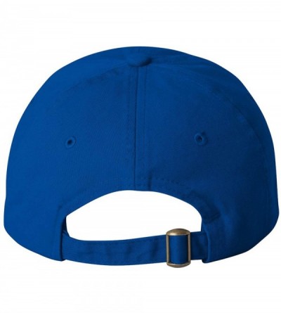 Baseball Caps Custom Dad Soft Hat Add Your Own Embroidered Logo Personalized Adjustable Cap - Royal - CR1953WCRI6 $32.91