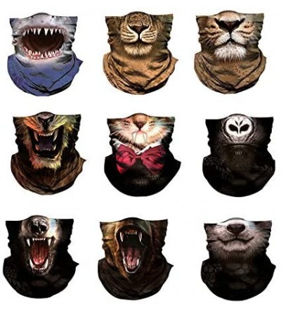 Balaclavas Seamless Bandana Protection Headwear Balaclava - A-shark - CM197X9M3NW $11.10