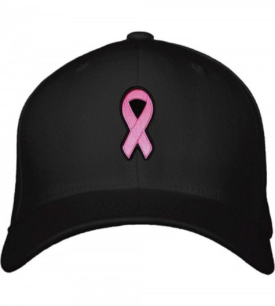Baseball Caps Hat - Women's Adjustable Cap - Breast Cancer Awareness - Black - CW18I5LNAD3 $42.74