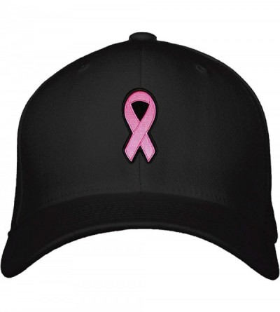 Baseball Caps Hat - Women's Adjustable Cap - Breast Cancer Awareness - Black - CW18I5LNAD3 $16.89