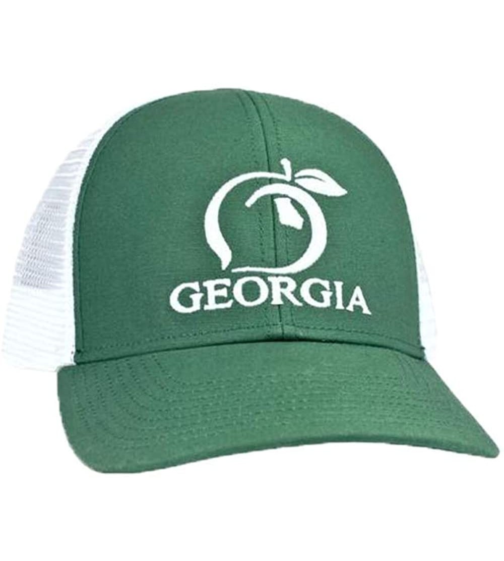 Baseball Caps Original Georgia Trucker Hat - Green - CU18LKNW4GI $24.31