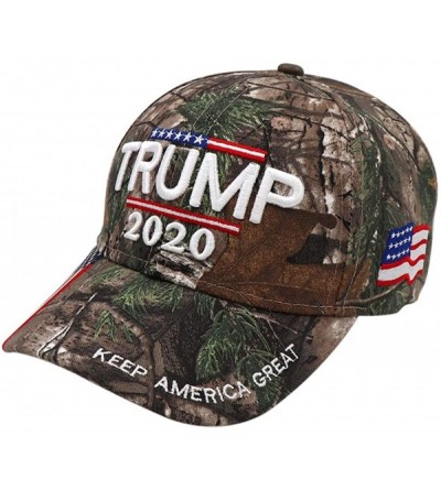 Baseball Caps Donald Trump 2020 Keep America Great Hat Camo MAGA Hat Adjustable Baseball Cap - Camo 03 - CN18W6ZKT8G $24.55