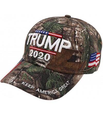 Baseball Caps Donald Trump 2020 Keep America Great Hat Camo MAGA Hat Adjustable Baseball Cap - Camo 03 - CN18W6ZKT8G $15.23