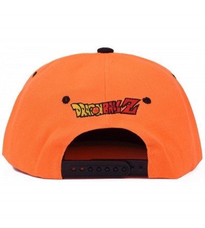 Baseball Caps Baseball Cap Dragon Ball Embroidery Cool Sporting Hat with Adjustable Snapback - Orange - CS18D3CACYU $28.44